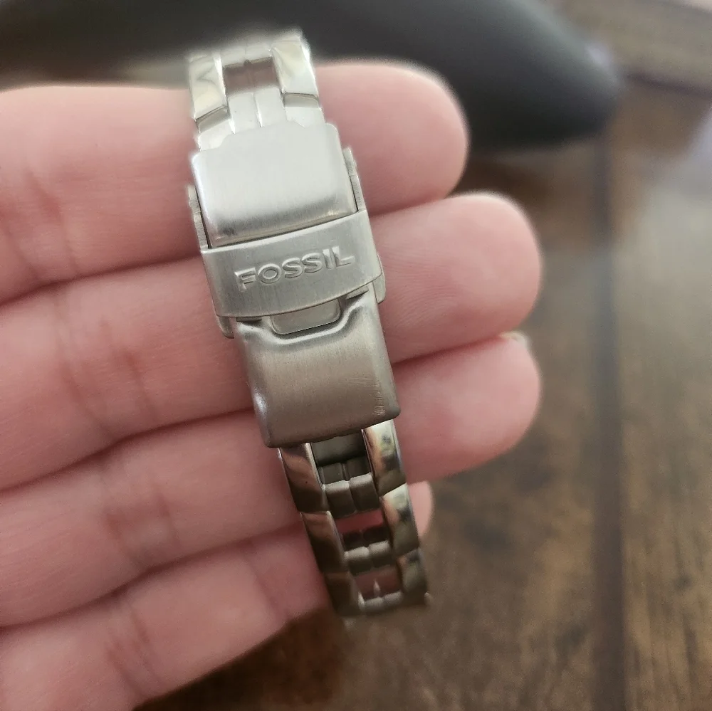 Fossil blue watch